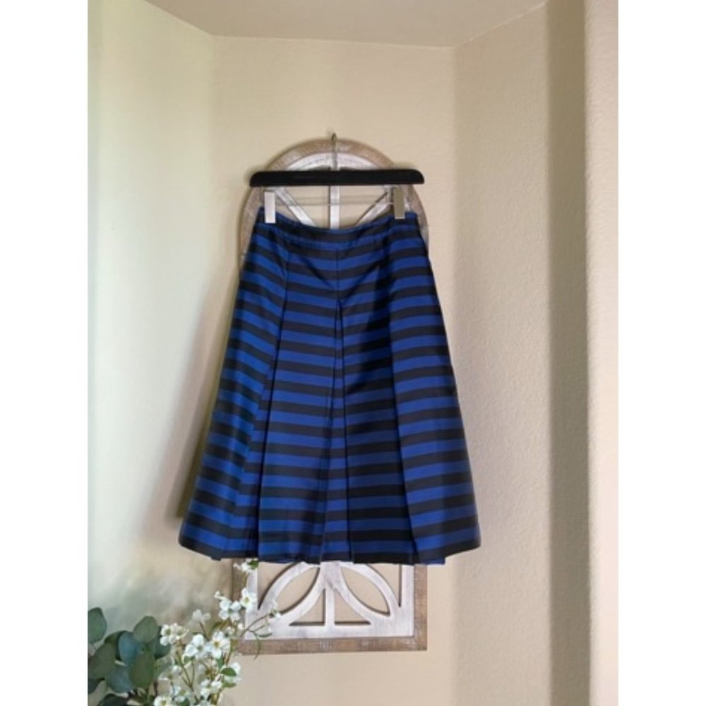 Halogen	midi skirt		midi skirt	like new 	blue blac